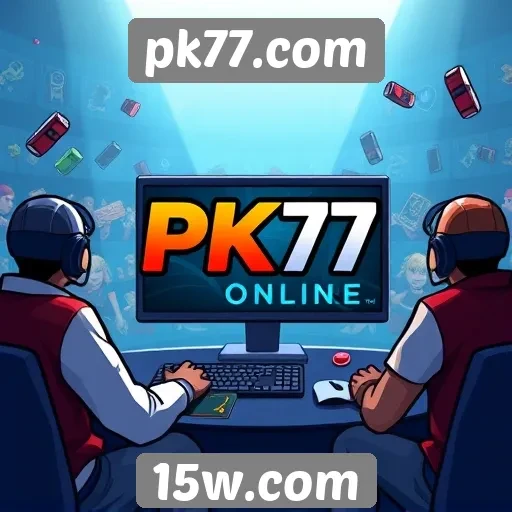 Popularidade do pk77.com entre jogadores online